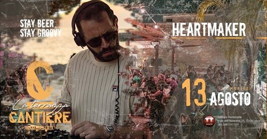 HeartMaker dj set on the rooftop @Cantiere