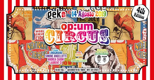 Op:um Circus 4a edizione - 14.08.2019