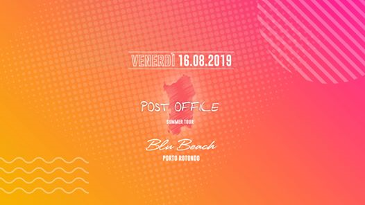 Post Office Summer Tour - Blu Beach