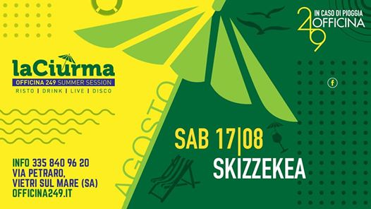 La Ciurma Sab17/8 Live gli Skizzekea & Disco-3358409620 Enzo