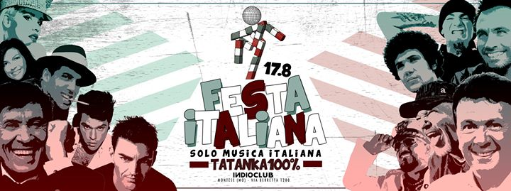 Festa Italiana | Solo musica Italiana. Indio Club
