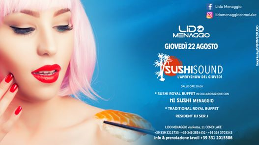 SushiSound - L' Aperyshow del Giovedì - 22.08.19