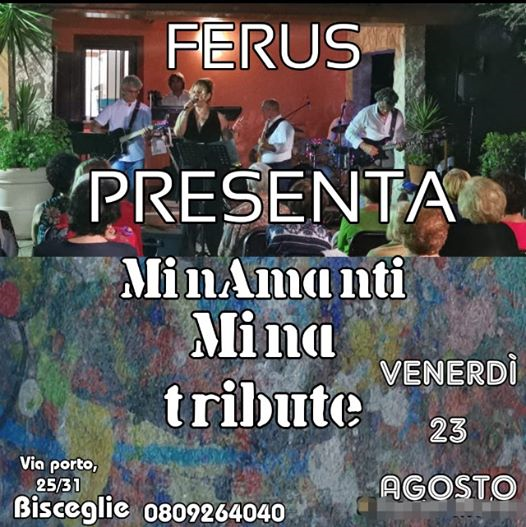 MINA Special Tribute Live at FERUS con i " MINAmanti"