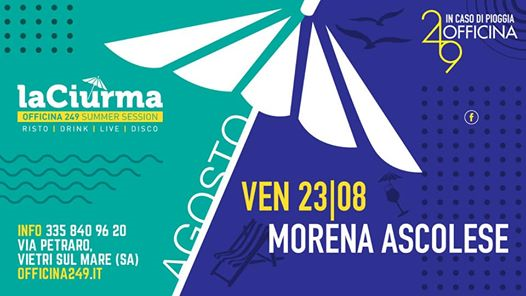 La Ciurma Ven 23-8 Live Morena Ascolese & Disco-3358409620 Enzo
