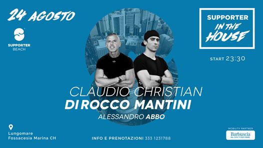 Supporter InTheHouse presents Claudio Di Rocco Christian Mantini
