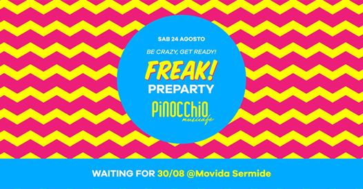 Pre Party Freak! At Pinocchio Musicafè