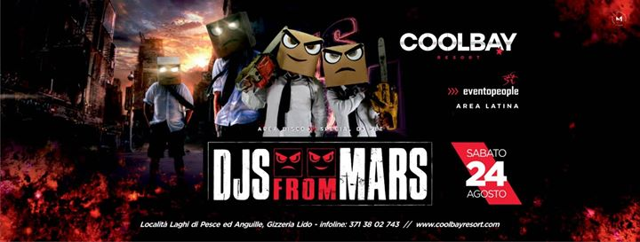 CoolBay★Disco Sabato 24 Agosto| DJ from MARS