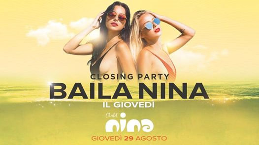 • Baila Nina • Closing Party • Latin Power entertainment