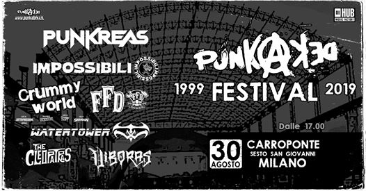 Punkadeka Festival 1999-2019 ✦ Punkreas & more ✦ Carroponte