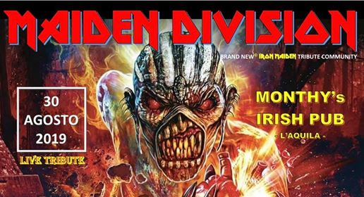 Iron Maiden Tribute by Maiden Division - Monthy’s Irish Pub AQ