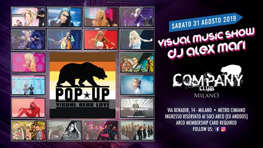 POP UP • Milano • Visual Bear Love