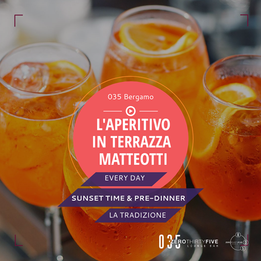 035 Lounge Bar - Ogni giorno l'aperitivo in #terrazzaMatteotti