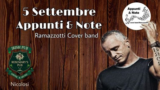 Appunti & Note Cover Band Eros Ramazzotti