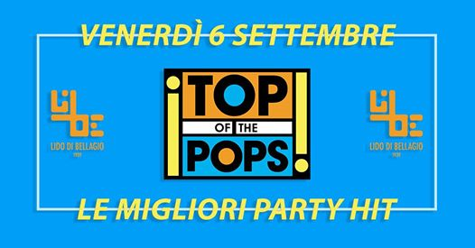 Lido di Bellagio // Top Of The Pops Party