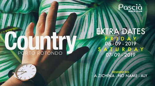 Friday 6th & Sat 7th September | Country Club Porto Rotondo