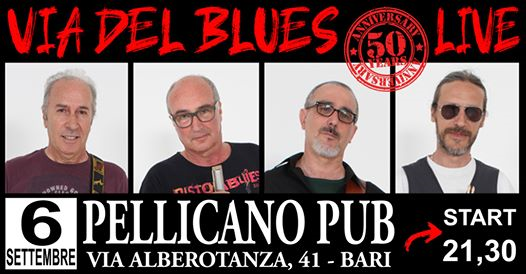 Live at Pellicano Pub - Via Alberotanza, 41 - Bari
