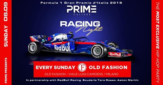PRIME Culture Racing Night at Old Fashion Club 8.09.2019