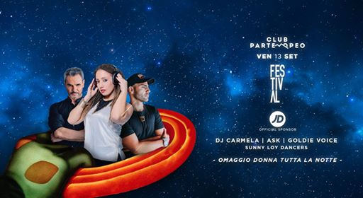Venerdì 13 Settembre Festival in the Space!