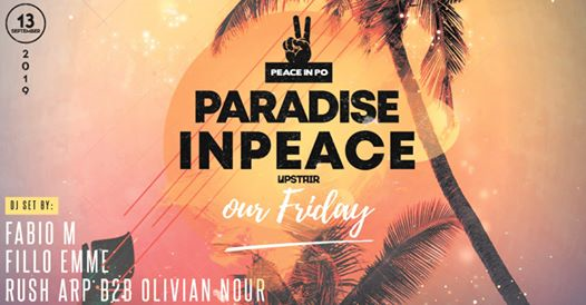 13.09.2019 - Paradise In Peace