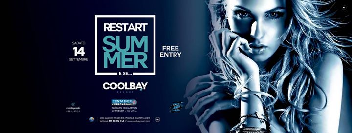 CoolBay★Disco & Container sabato 14 settembre| Free Entry