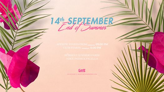 End Of Summer | Gate Milano