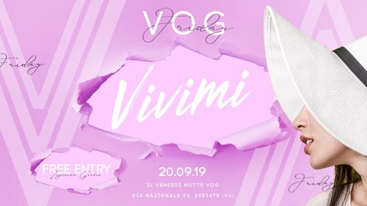 VOG Friday presenta MIRAME - Free Entry - Opening Party