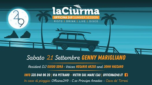 La Ciurma Sab21/9 Live Genny Marigliano - Disco-3358409620 Enzo