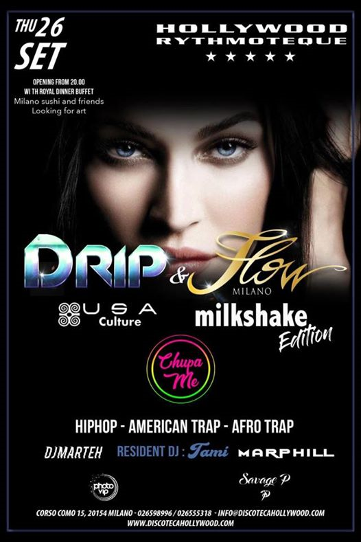 26.09 - Drip & Flow milkshake edition