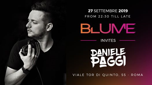 Blume Invites: Daniel Paggi