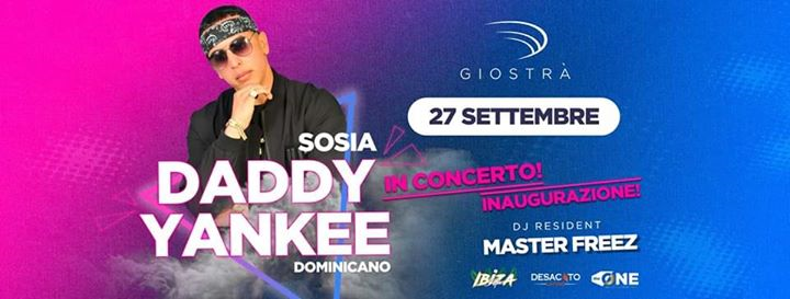 Daddy Yankee Dominicano ★ Official Sosia ◆ Inaugurazione