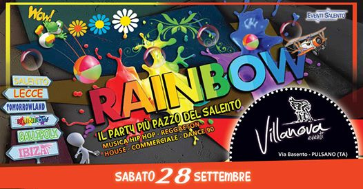 Rainbow, il party più pazzo del Salento - Villanova Disco Pub