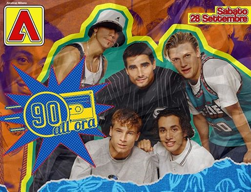90 All'ora + tribute band Backstreet Boys