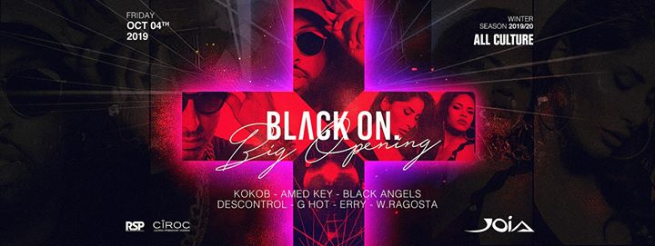 Stasera | Black On - Opening Party at Joia Club