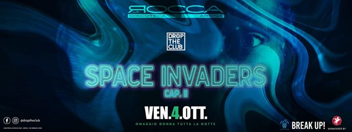 Space Invaders 4 Ottobre Cap II at La Rocca Gold