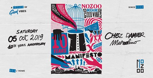 Nozoo 10th Year Anniversary: Chez Damier (4 hours), Marcolino