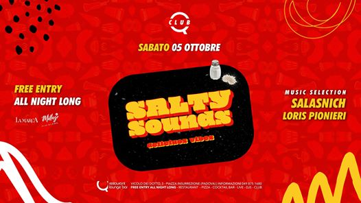 Q CLUB | Salty Sounds | Deliciuos Vibes | FREE ENTRY ALL NIGHT