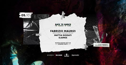 Zero11 pres. Back To Basics | Opening Party w/ Fabrizio Maurizi