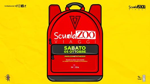 Scuola Zoo • Sabato 05 Ottobre • InVidia show club