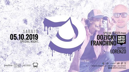 Sabato 05 Ottobre 2019 - 00Zicky & Franchino - Drop Club