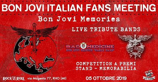 Bon Jovi ©FansMeeting! Bon Jovi Memories - Milano