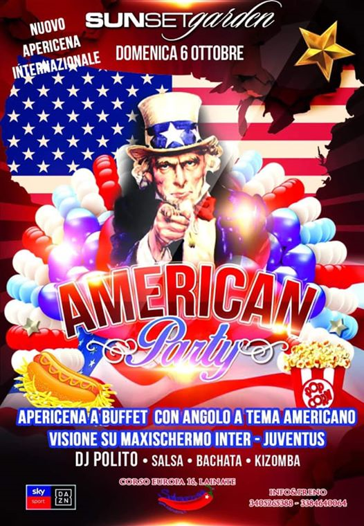 American Party @ Apericena a tema