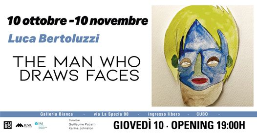 The man who draws faces - Luca Bertoluzzi