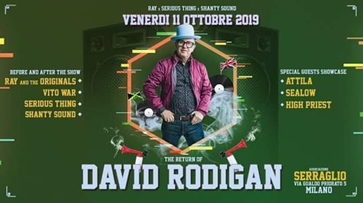 David Rodigan at Serraglio