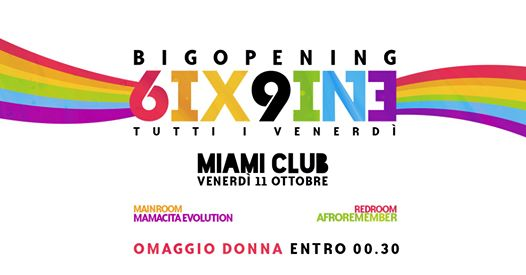 6ix9ine - Opening Venerdì Notte