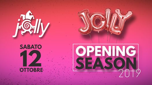 Jolly Disco • Opening Party • sabato 12 ottobre