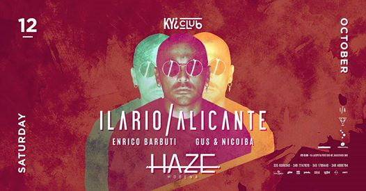 HAZE : Ilario Alicante - Kyi Club - 12 Ottobre 2019