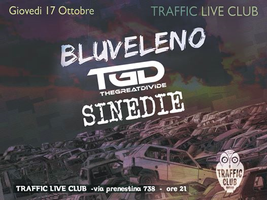 Bluveleno, Sinedie and The Great Divide Live