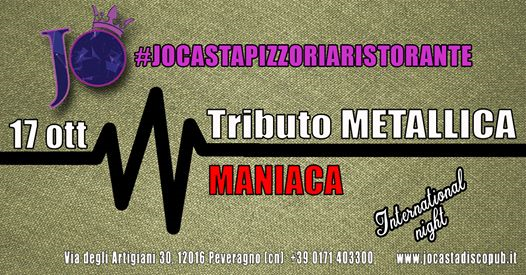 ManiacA Live al Jocasta