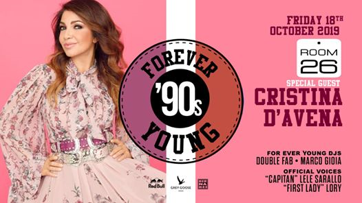 Forever Young '90s party pres. Cristina D'Avena