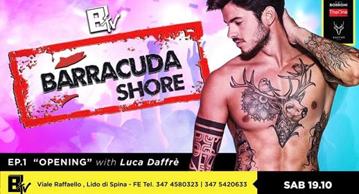 Opening party at Barracuda Club | Luca Daffré special guest